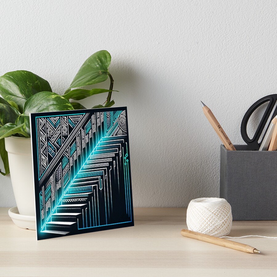 Item preview, Art Board Print designed and sold by NesianUnity.