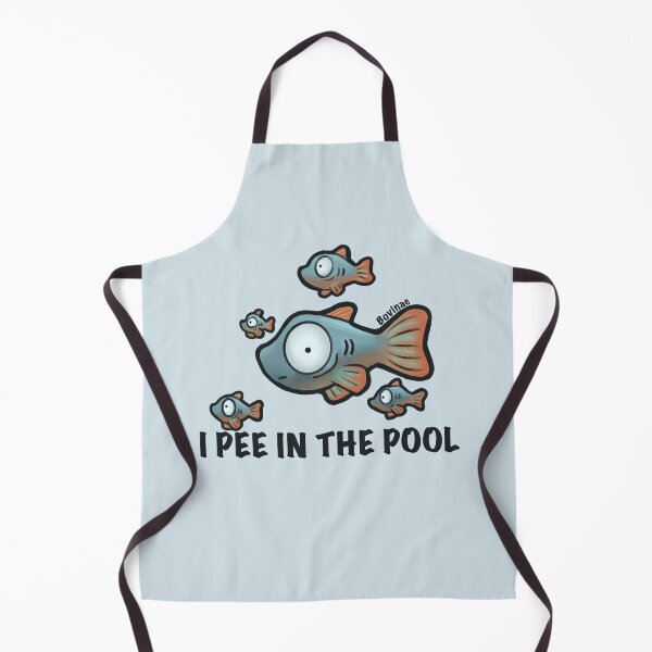 Item preview, I pee in the pool fish designed and sold by Bovinae Art.