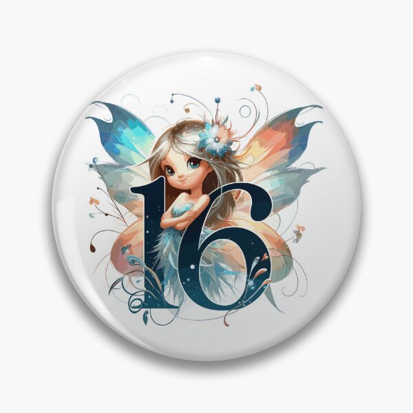 Item preview, 16 years fairy elf sweet birthday gift designed and sold by Pineapple-Tree.