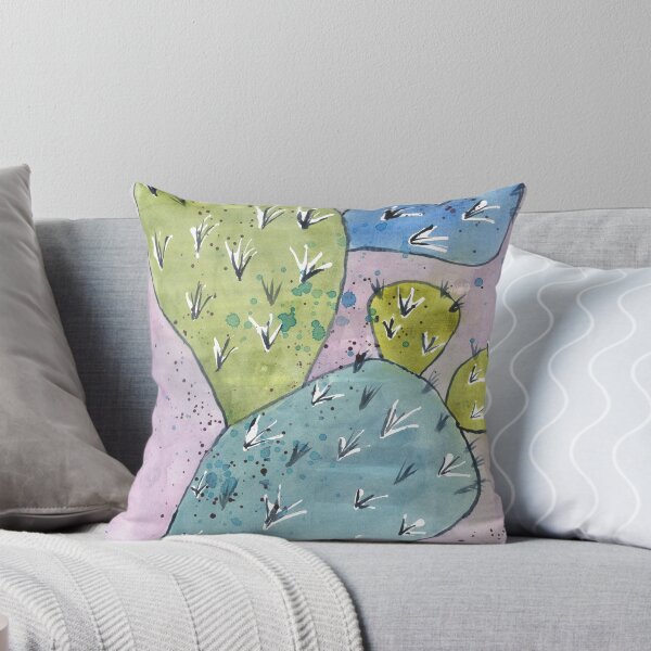 Item preview, Art picture painted watercolor plant cactus designed and sold by ArtFromK.