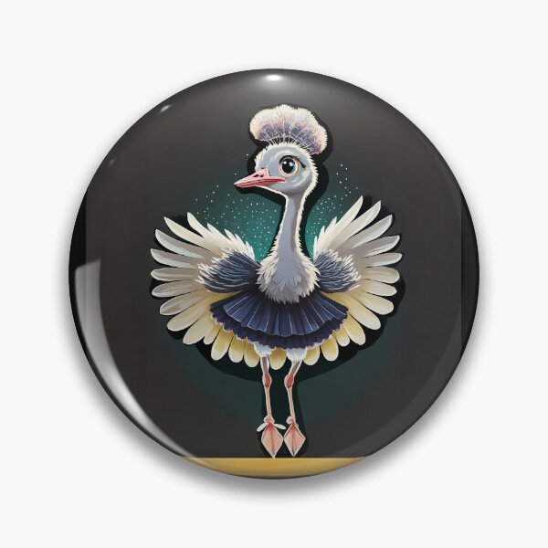 Item preview, Ostrich Ballerina designed and sold by Praphul Garg.