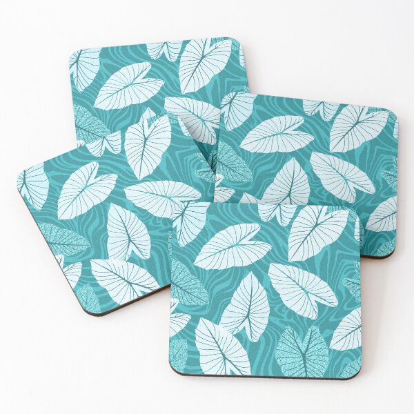 Item preview, Reflections of Kalo-in Aqua designed and sold by Linda Maliuana.