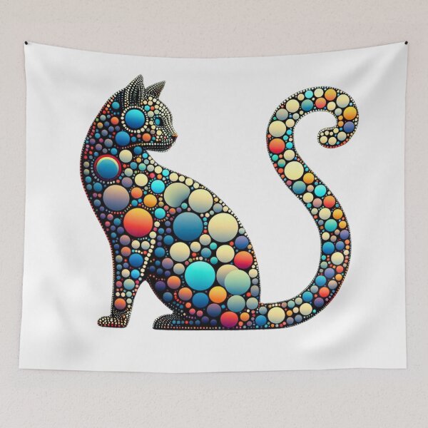 Item preview, Sticker catpoint Cuit designed and sold by tounm.