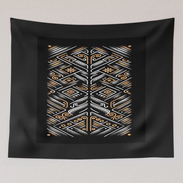Item preview, Golden Tribal Elegance   designed and sold by Sienna Hamilton-Katene.