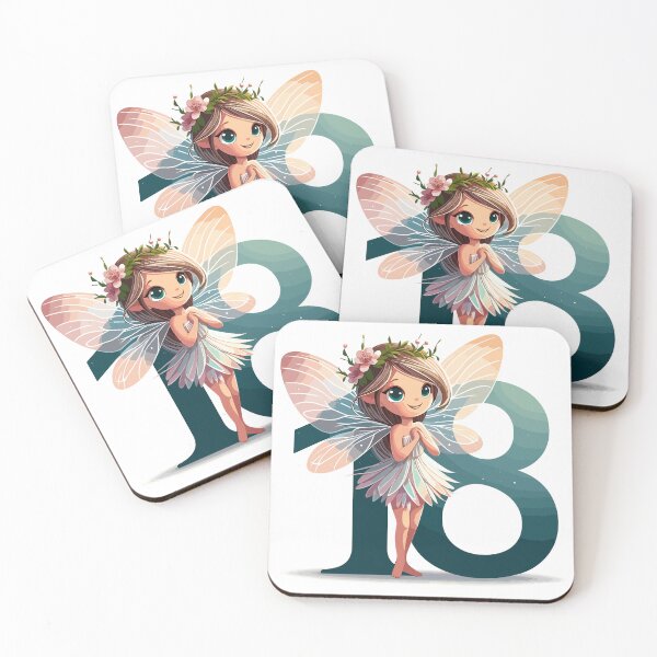 Item preview, 18 years fairy elf sweet birthday gift designed and sold by Pineapple-Tree.