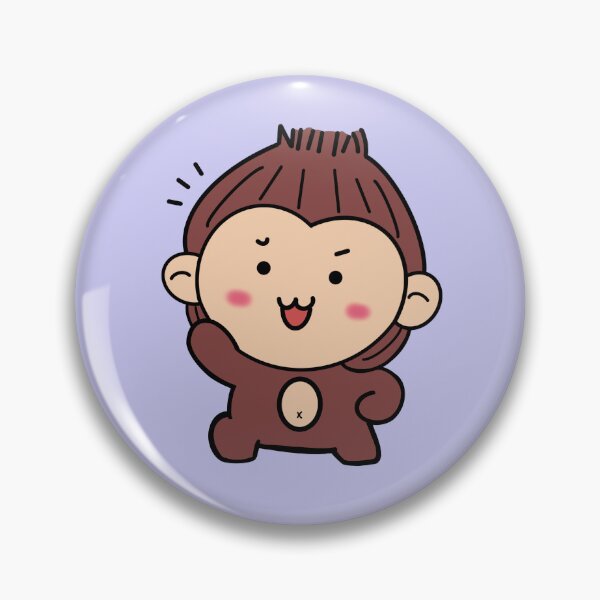 Item preview, A cute monkey with an confident pose designed and sold by monkey-choi.