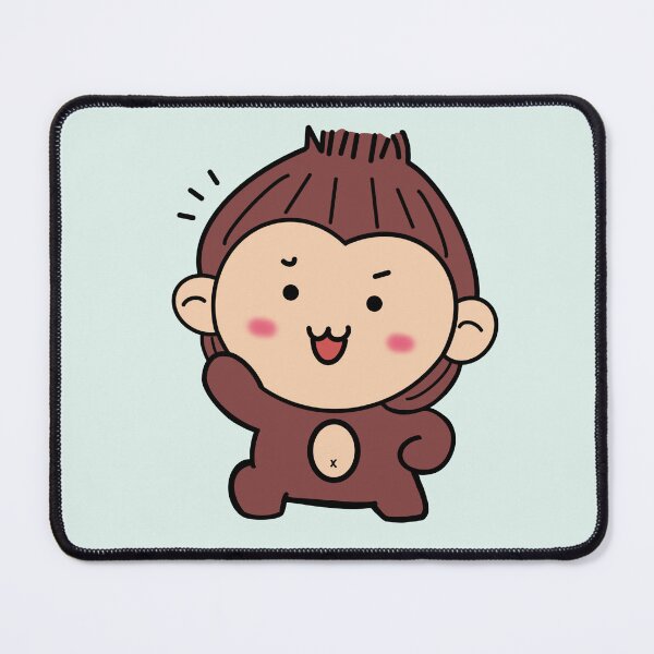 Item preview, A cute monkey with an confident pose designed and sold by monkey-choi.