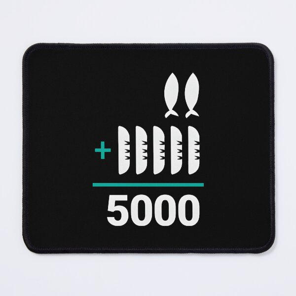 Item preview, Fish and Bread | Feeding 5000 designed and sold by Short-Gospel.