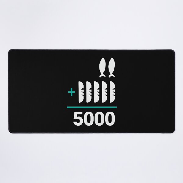 Item preview, Fish and Bread | Feeding 5000 designed and sold by Short-Gospel.