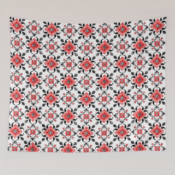 Item preview, 2D Thai pattern seamless watercolour designed and sold by artit-91.