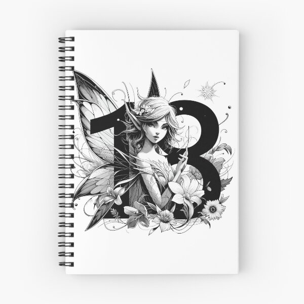 Aperçu de l'œuvre Cadeau d'anniversaire graphique elfe fée 18 ans créée et vendue par Pineapple-Tree.
