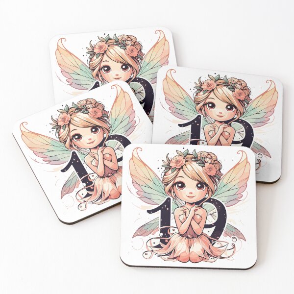 Item preview, 19 years fairy elf sweet birthday gift designed and sold by Pineapple-Tree.