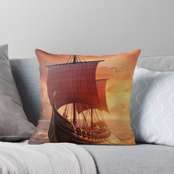 Item preview, Sailing Through Time: A Viking Ship in Norway #1 designed and sold by Anuchartl.