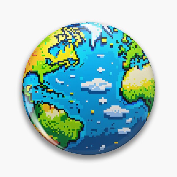 Item preview, Pixel Earth designed and sold by Jackson-Will.