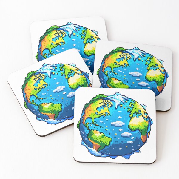 Item preview, Pixel Earth designed and sold by Jackson-Will.