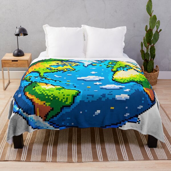Item preview, Pixel Earth designed and sold by Jackson-Will.