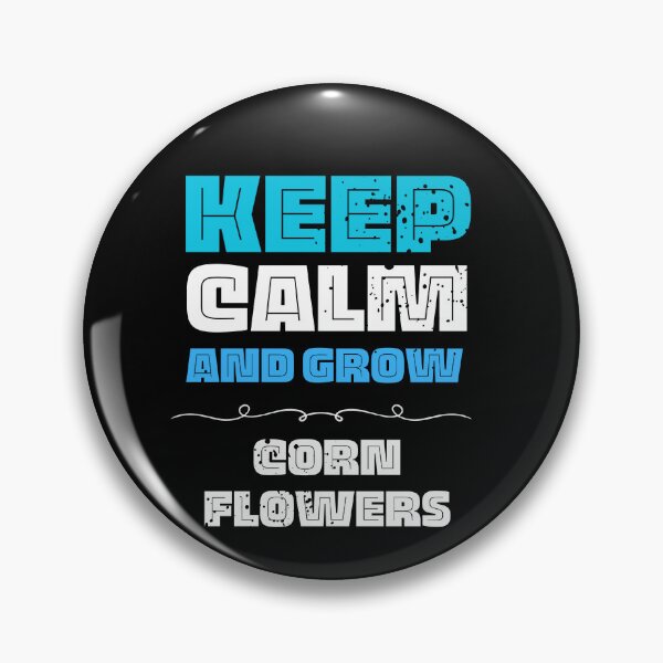 Item preview, Keep calm and grow cornflowers designed and sold by GartenIdeen.