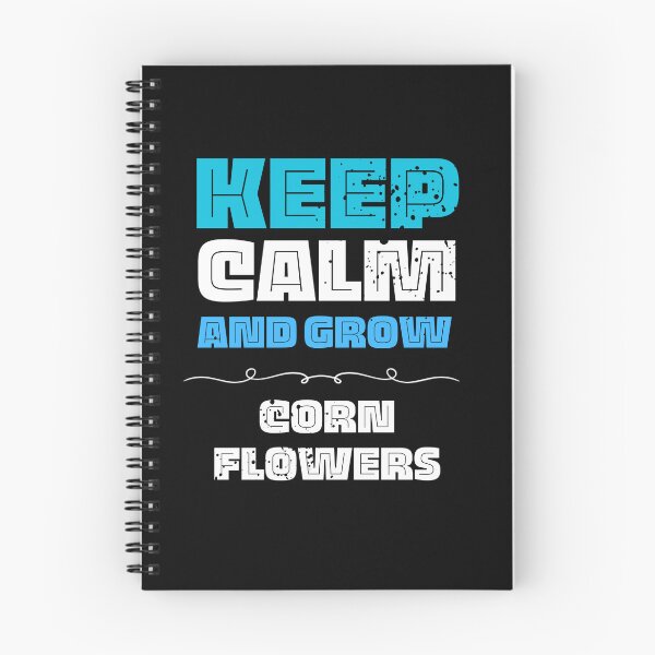 Item preview, Keep calm and grow cornflowers designed and sold by GartenIdeen.