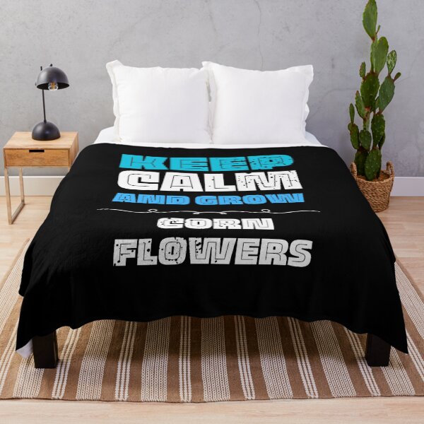 Item preview, Keep calm and grow cornflowers designed and sold by GartenIdeen.