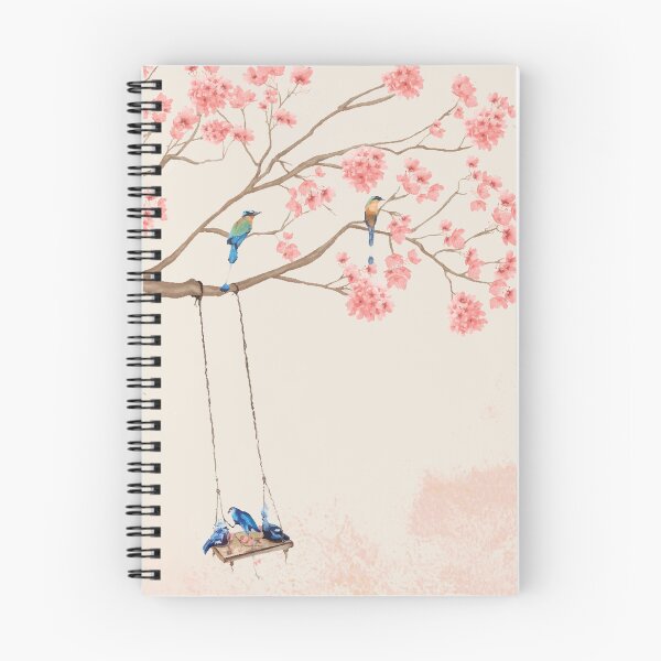 Item preview, Birds in the Spring Tote Bag  designed and sold by NArtdesigns.