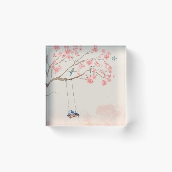Item preview, Birds in the Spring Tote Bag  designed and sold by NArtdesigns.