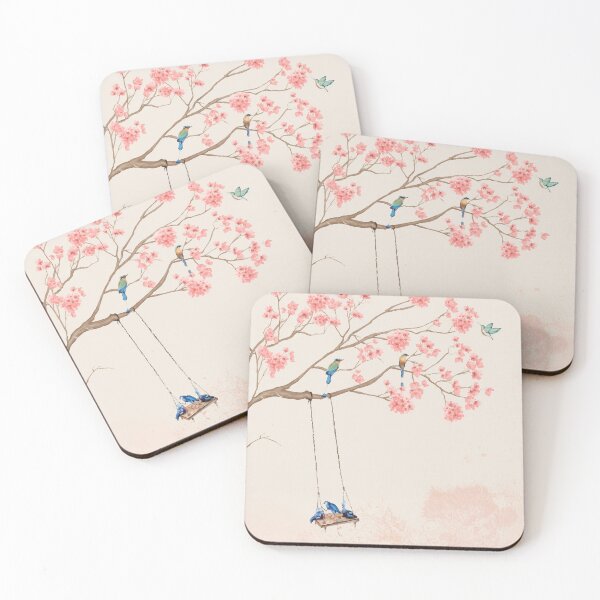 Item preview, Birds in the Spring Tote Bag  designed and sold by NArtdesigns.