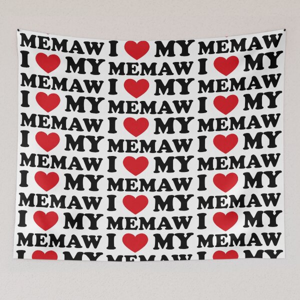 Item preview, I Love My Memaw Cherished Apparel designed and sold by EmeraldeaArt.