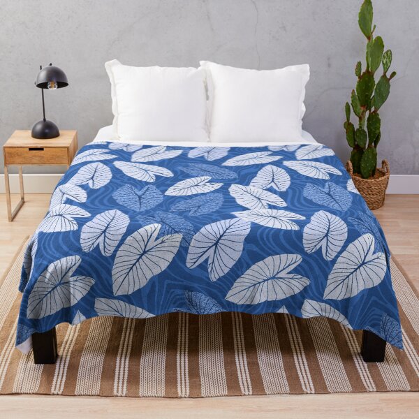 Item preview, Reflections of Kalo - bright Blue designed and sold by Linda Maliuana.
