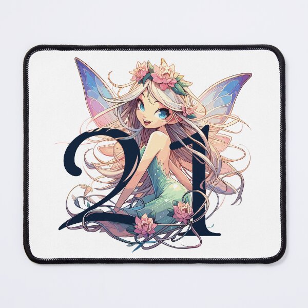 Item preview, 21 year old fairy elf sweet blonde birthday gift designed and sold by Pineapple-Tree.