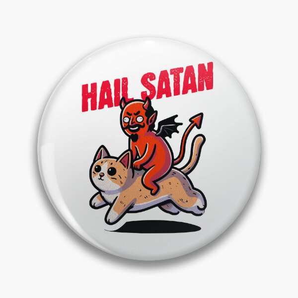 Item preview, Hail Satan designed and sold by PeelZinc.
