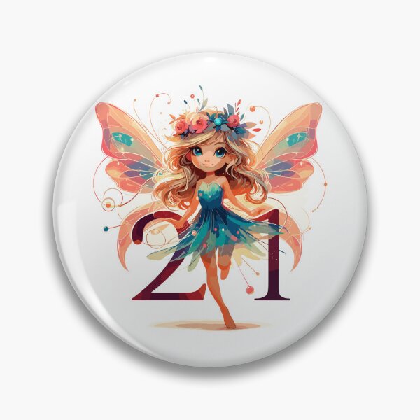 Item preview, 21 year old fairy elf sweet blonde birthday gift designed and sold by Pineapple-Tree.