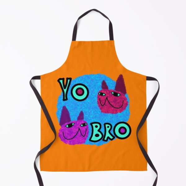 Item preview, Fuzzy Cats Yo Bro designed and sold by chowlet.