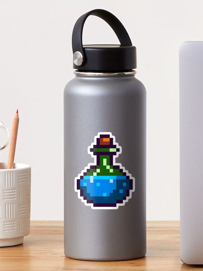 Thumbnail 1 of 3, Sticker, Sad Potion designed and sold by Flickingjane.
