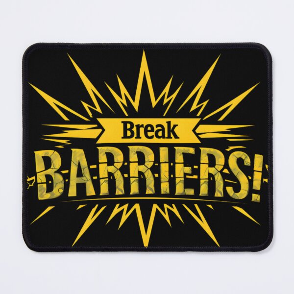 Item preview, Break Barriers Logo designed and sold by Jackflash2023.