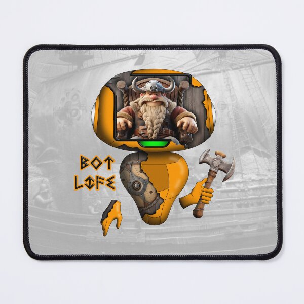 Artikelvorschau, Viking Botz entworfen und verkauft von Flawed Planet Designs.