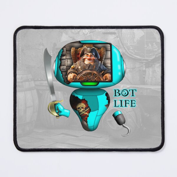 Item preview, Pirate Botz designed and sold by Flawed Planet Designs.