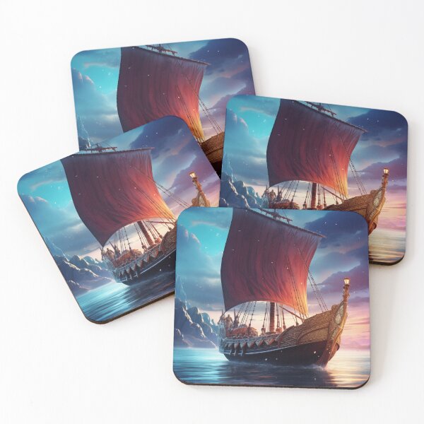 Item preview, Sailing Through Time: A Viking Ship in Norway #2 designed and sold by Anuchartl.