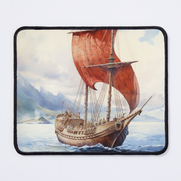 Item preview, Sailing Through Time: A Viking Ship in Norway #4 designed and sold by Anuchartl.