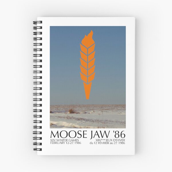 Item preview, Moose Jaw 1986 Winter Games Poster #2 designed and sold by ABellyIrked.