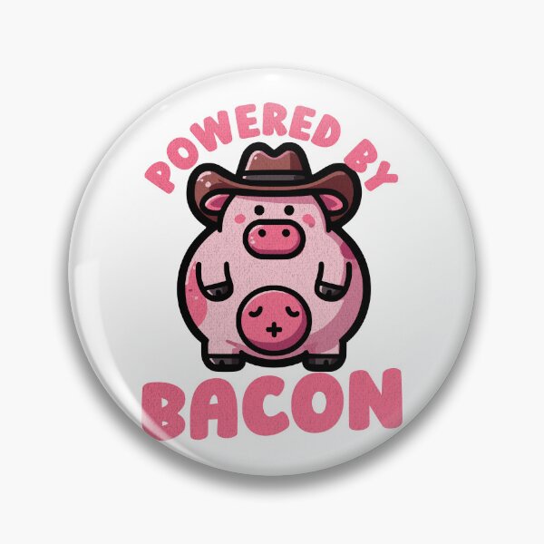 Item preview, Powered By Bacon designed and sold by PeelZinc.