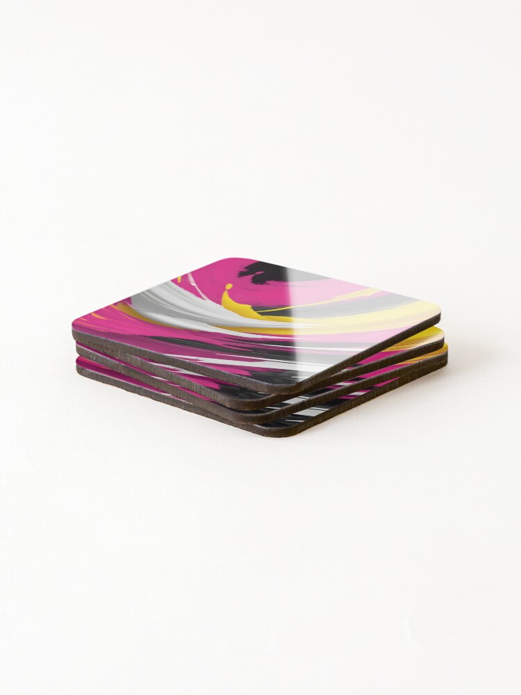 Thumbnail 4 of 5, Coasters (Set of 4), Radiant Rhapsody designed and sold by papi1998.