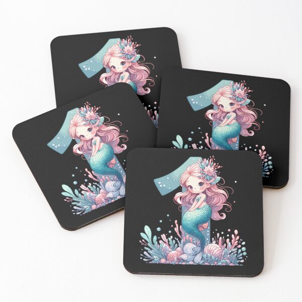 Item preview, 1 year mermaid cute birthday gift designed and sold by Pineapple-Tree.