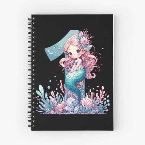 Item preview, 1 year mermaid cute birthday gift designed and sold by Pineapple-Tree.