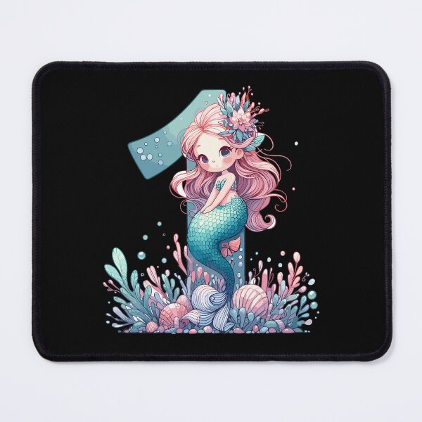 Item preview, 1 year mermaid cute birthday gift designed and sold by Pineapple-Tree.