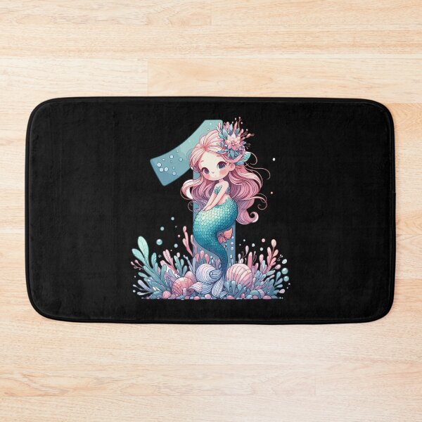 Item preview, 1 year mermaid cute birthday gift designed and sold by Pineapple-Tree.