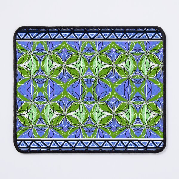 Item preview, Green on blue  designed and sold by Flowersonstuff.