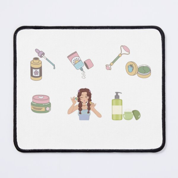 Item preview, Skincare - Clean Girl makeup and skincare for girlies packs designed and sold by Zubiaxoo.