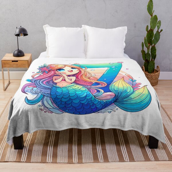 Item preview, 7 years mermaid cute birthday gift designed and sold by Pineapple-Tree.