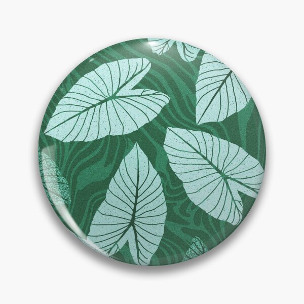 Item preview, Reflections of Kalo - grass green designed and sold by Linda Maliuana.