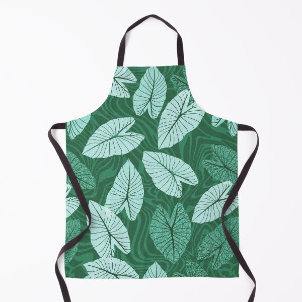 Item preview, Reflections of Kalo - grass green designed and sold by Linda Maliuana.